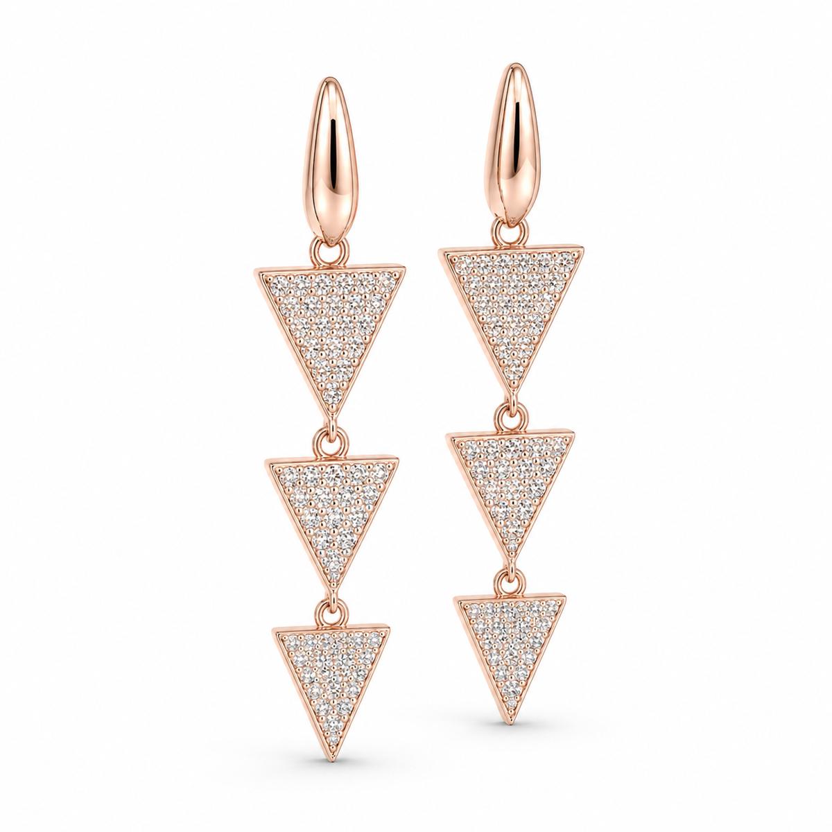 Rose Gold Astra Cascade Earrings product image 2