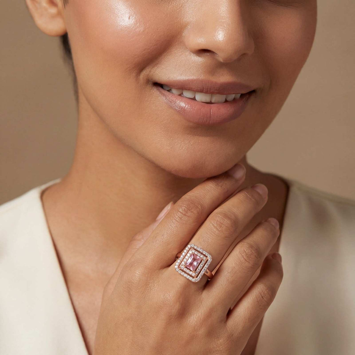 Rose Gold Aurelle Ring product image 6