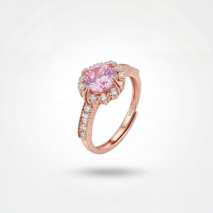 Rose Gold Blush Crown Ring product image 1