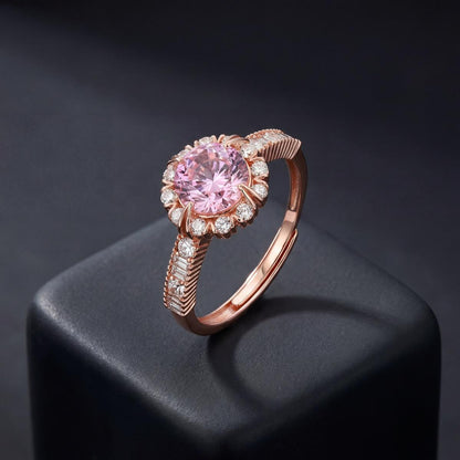 Rose Gold Blush Crown Ring product image 5