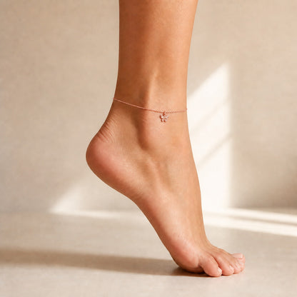Rose Gold Butterfly Spark Anklet product image 4