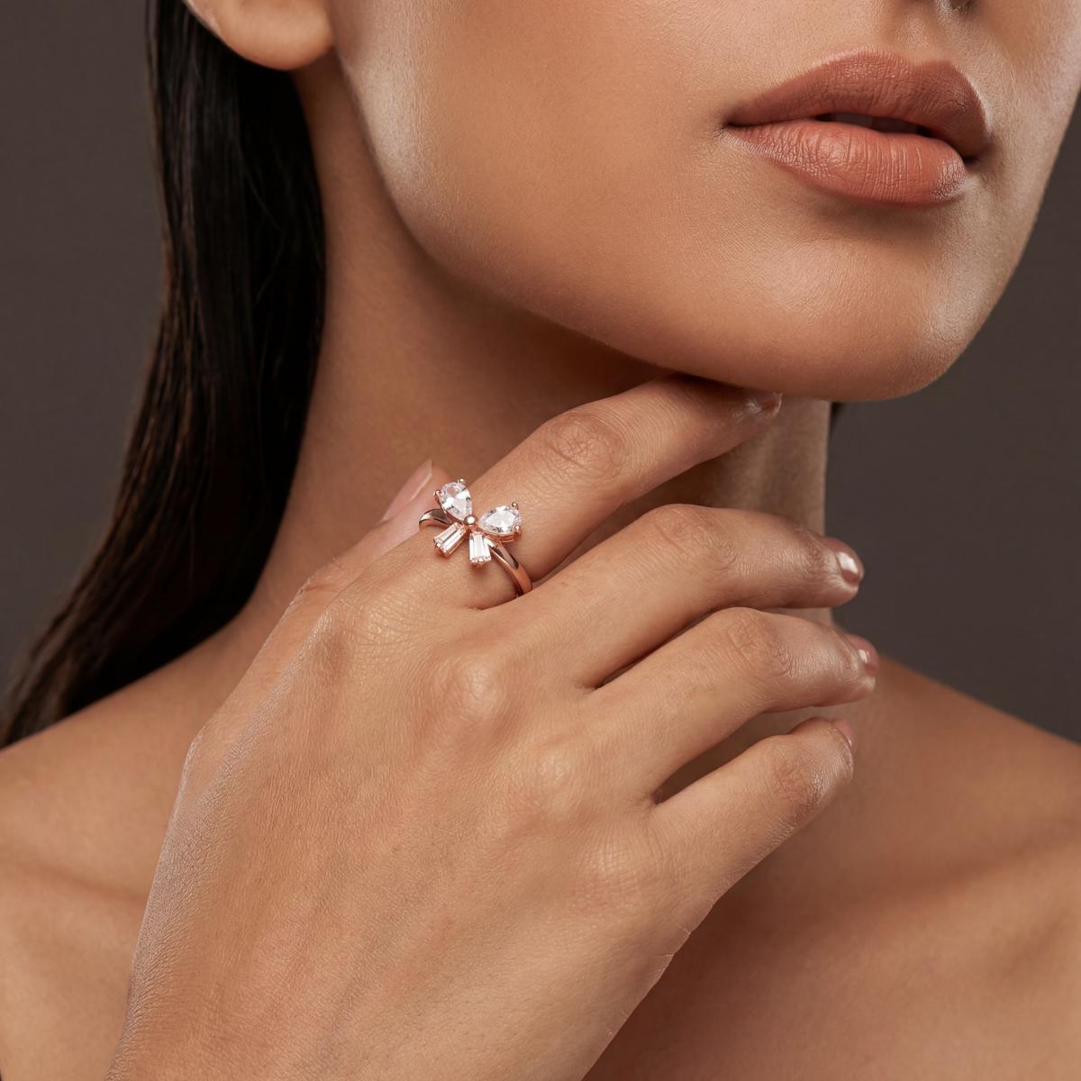 Rose Gold Celeste Bloom Ring product image 5