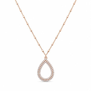 Rose Gold Celeste Dewdrop Pendant product image 1