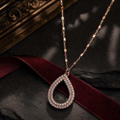 Rose Gold Celeste Dewdrop Pendant product image 5