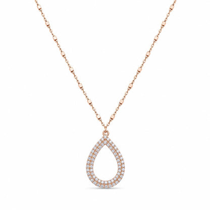 Rose Gold Celeste Dewdrop Pendant product image 1