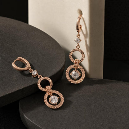Rose Gold Celeste Orbit Earrings product image 4