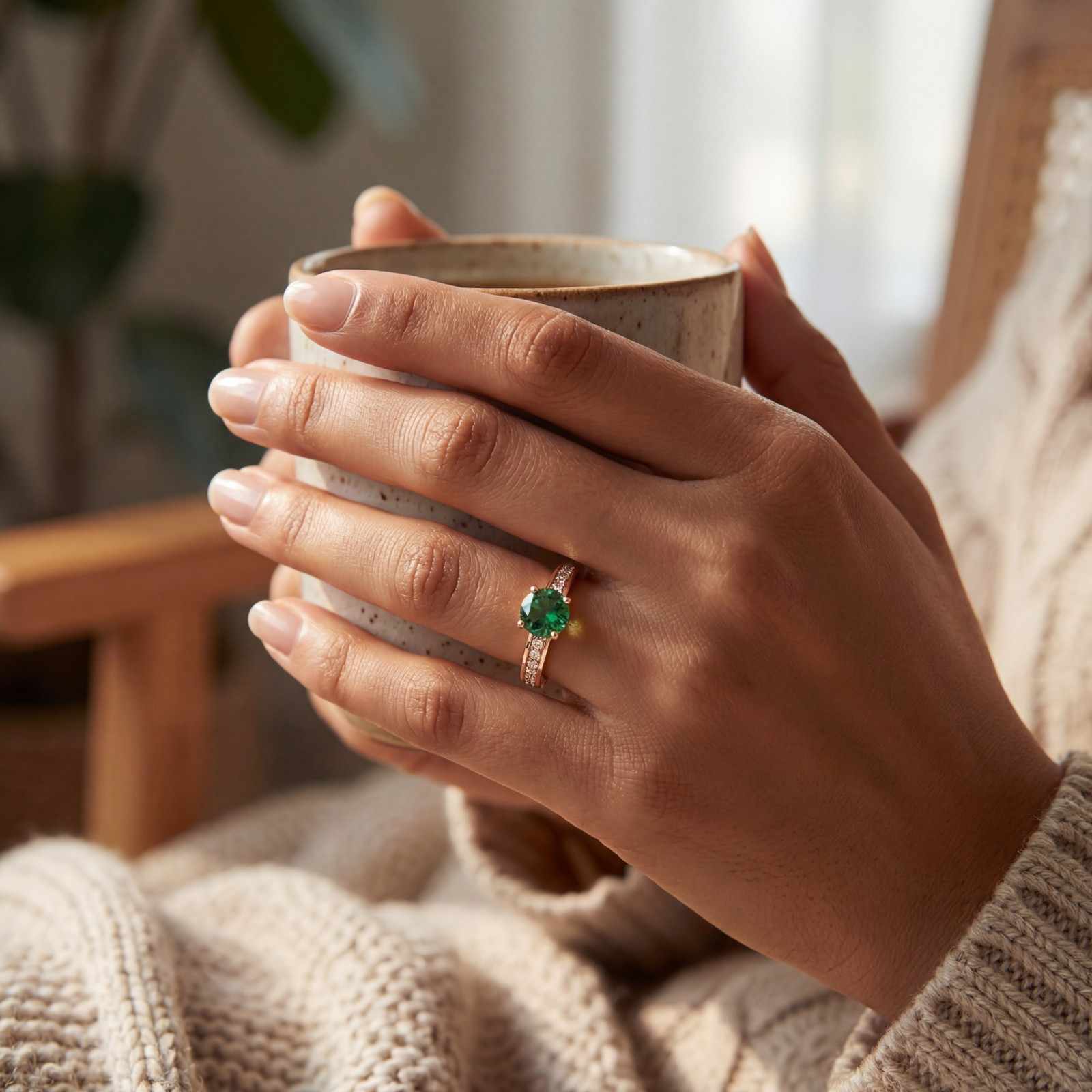 Rose Gold Celestia Ring product image 7