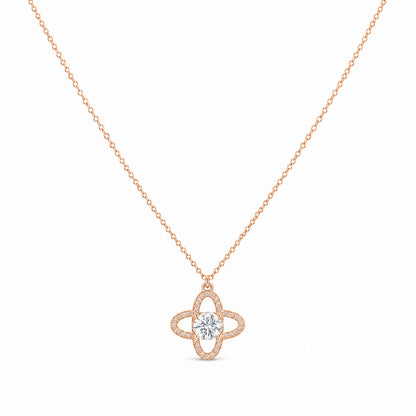 Rose Gold Celestial Orbit Pendant product image 1