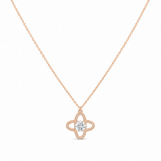 Rose Gold Celestial Orbit Pendant product image 1