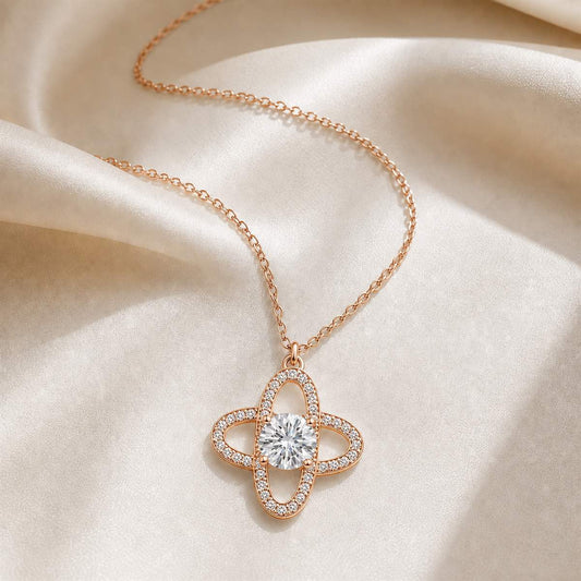 Rose Gold Celestial Orbit Pendant product image 2