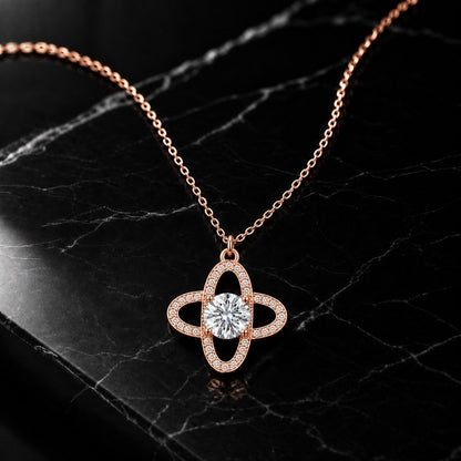 Rose Gold Celestial Orbit Pendant product image 3