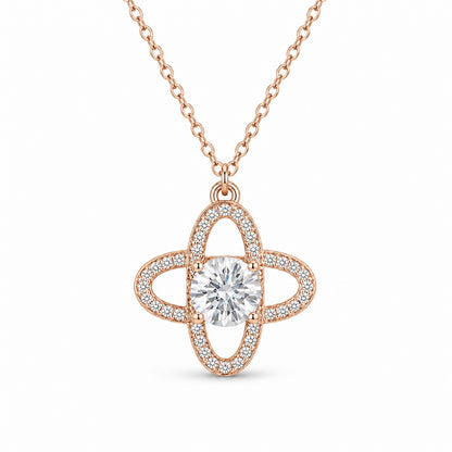 Rose Gold Celestial Orbit Pendant product image 4