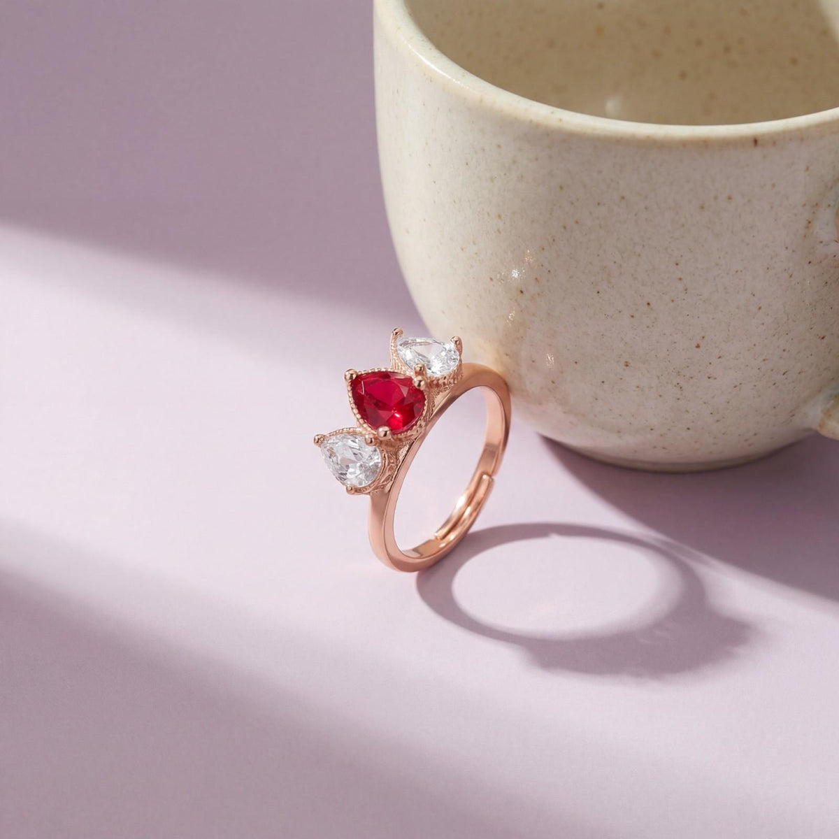 Rose Gold Crimsona Ring product image 3