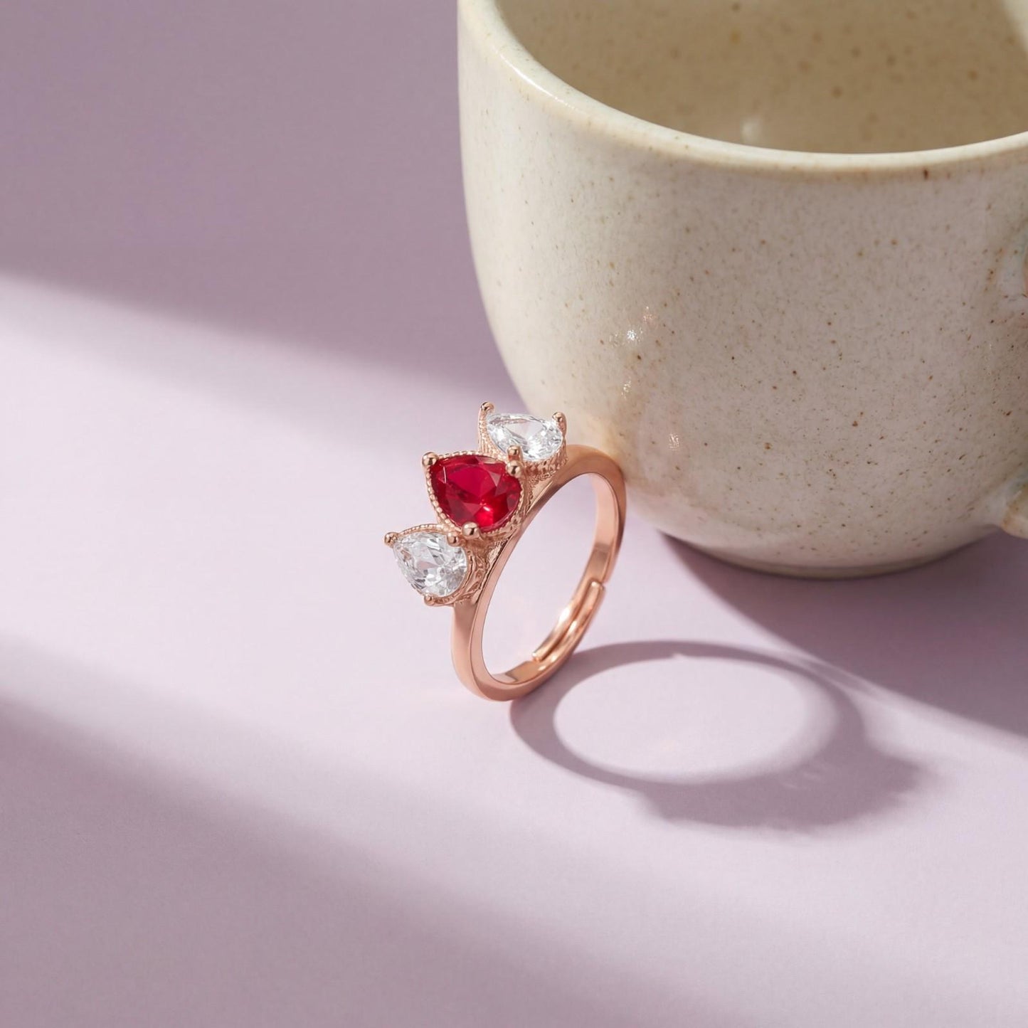 Rose Gold Crimsona Ring product image 5