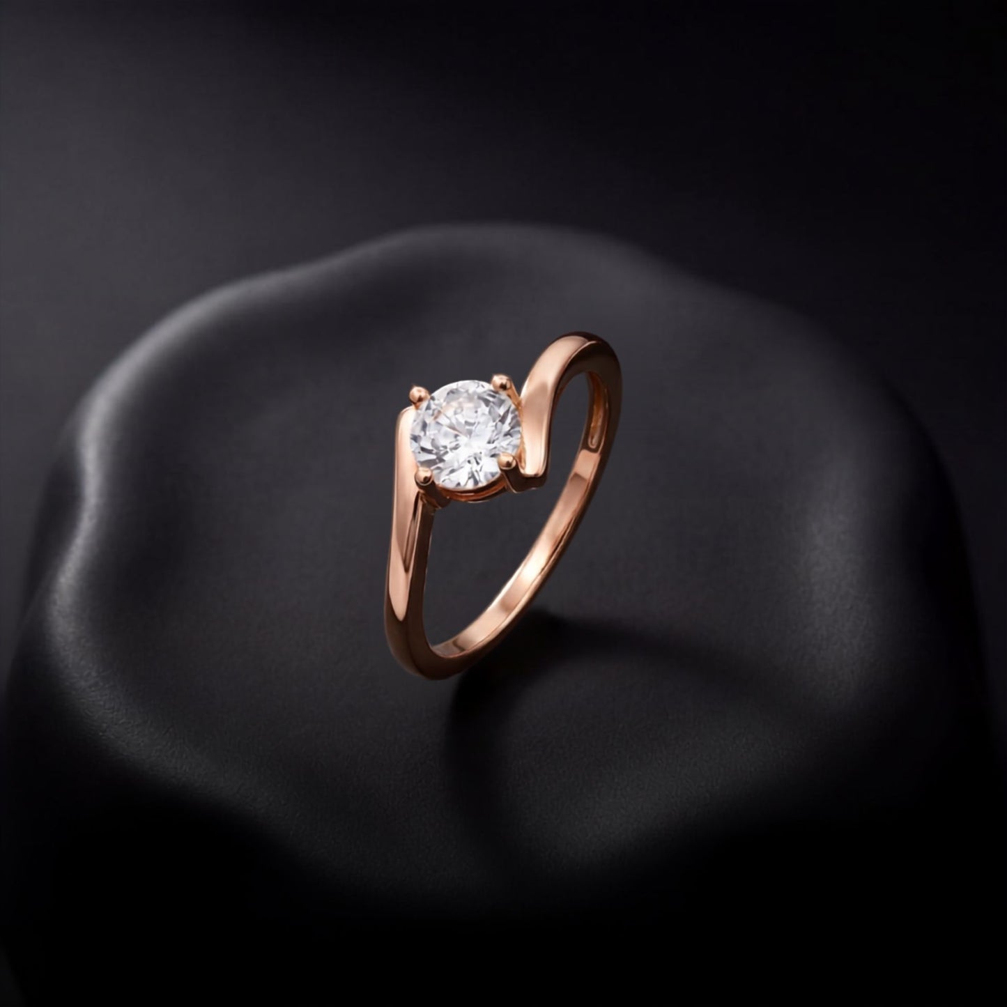 Rose Gold Eterna Solitaire Ring product image 6