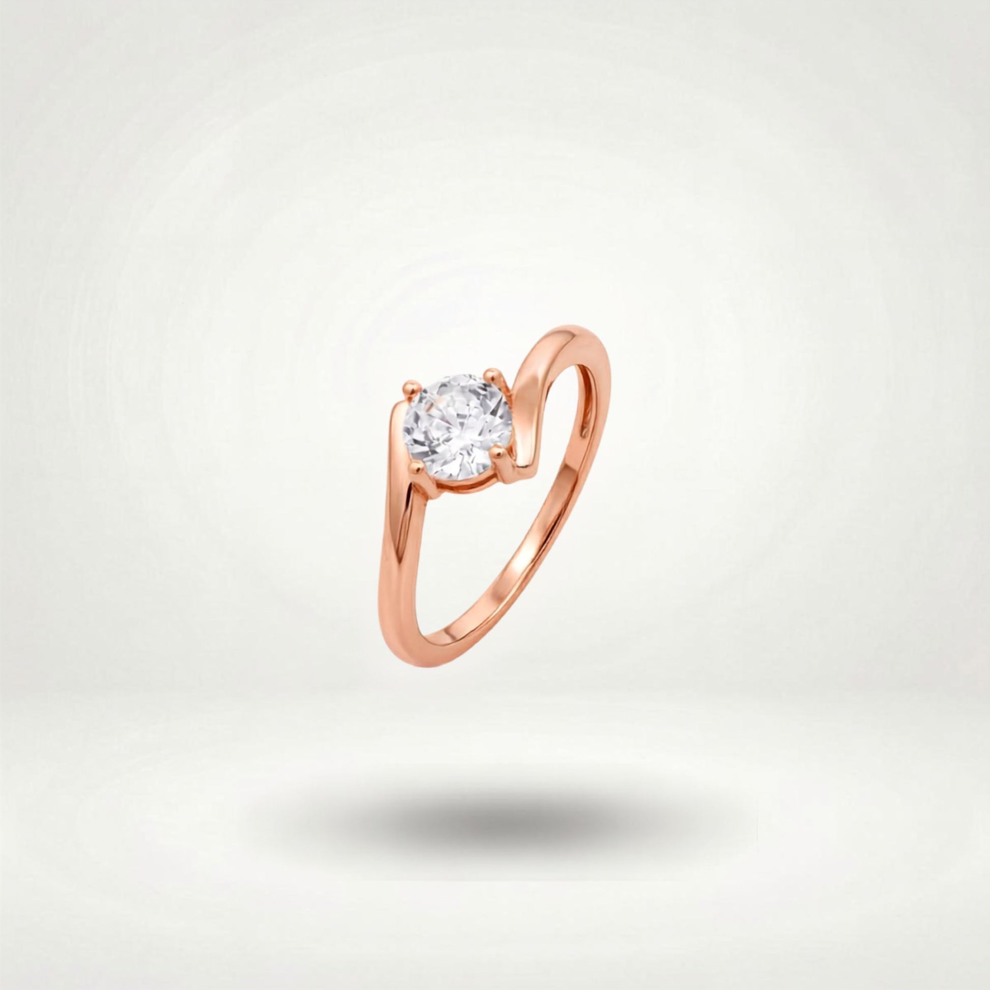 Rose Gold Eterna Solitaire Ring product image 7