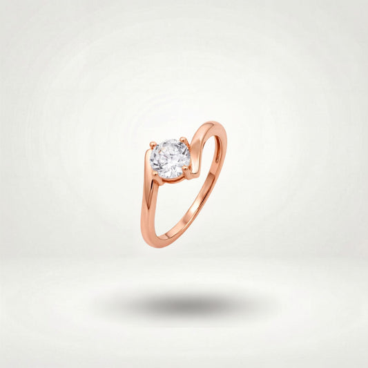 Rose Gold Eterna Solitaire Ring product image 7