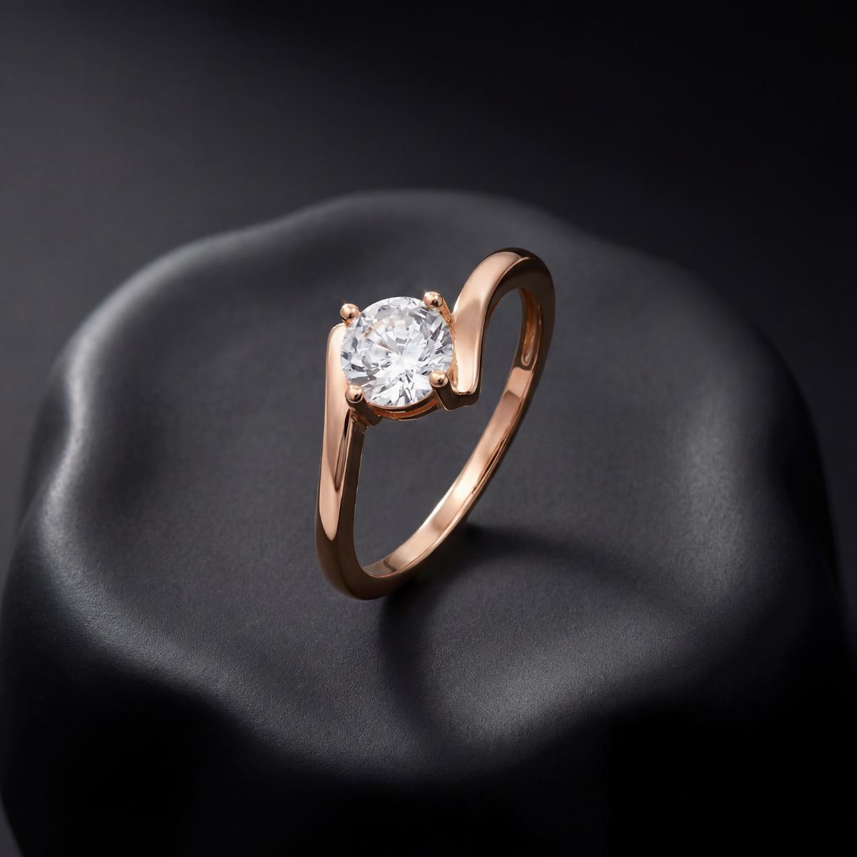 Rose Gold Eterna Solitaire Ring product image 2