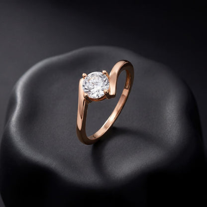 Rose Gold Eterna Solitaire Ring product image 2