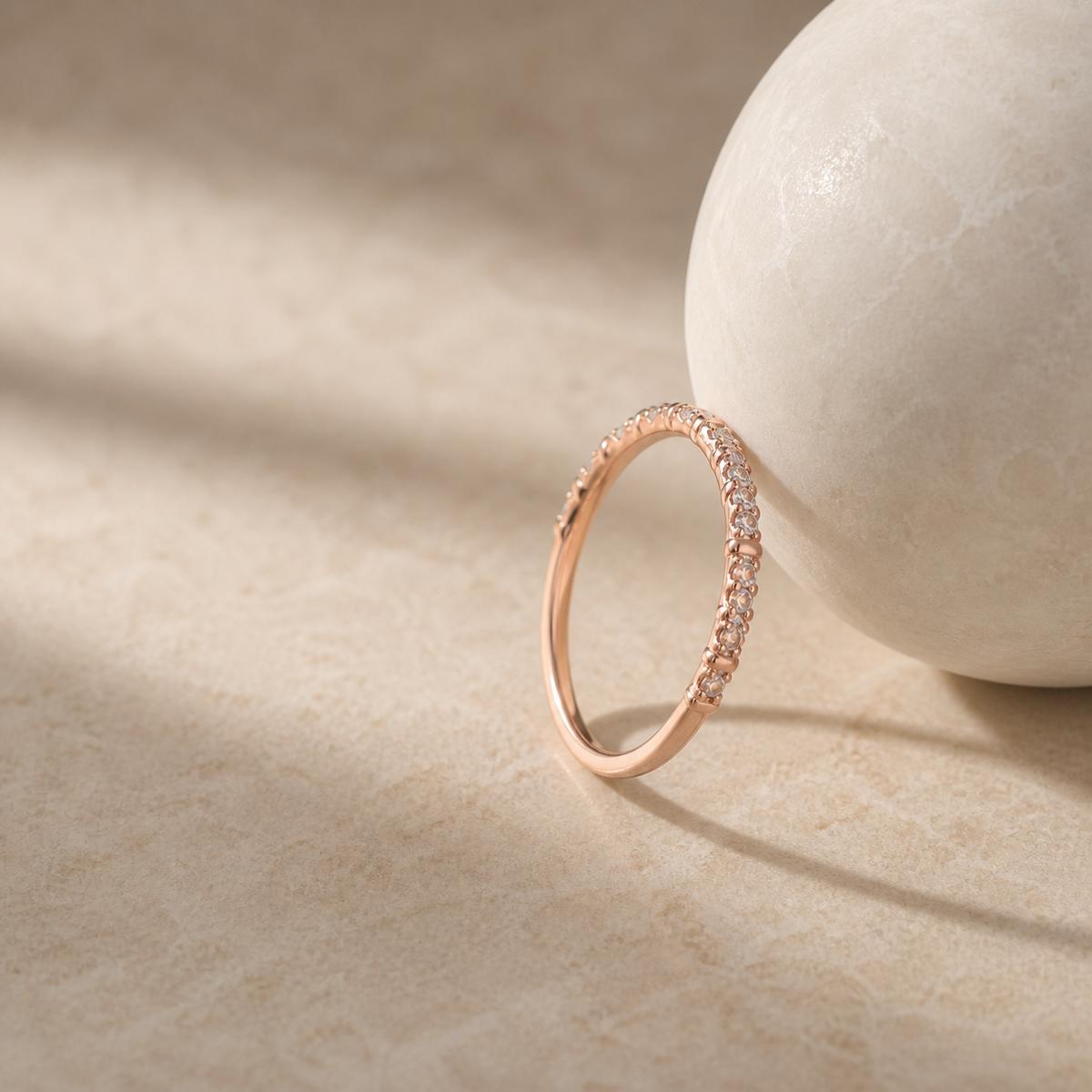 Rose Gold Eternal Spark Ring product image 2
