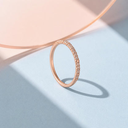 Rose Gold Eternal Spark Ring product image 5