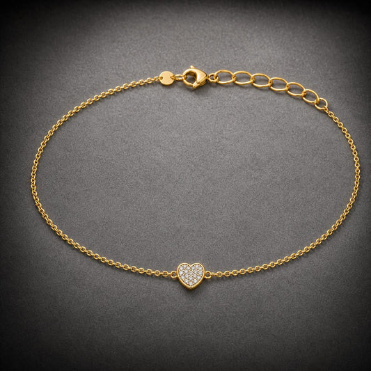 Rose Gold Infinity Loop Anklet product image 1