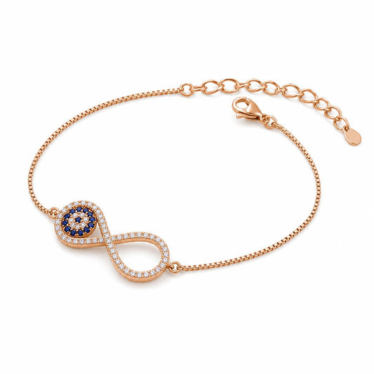 Rose Gold Iris Infinity Bracelet product image 1