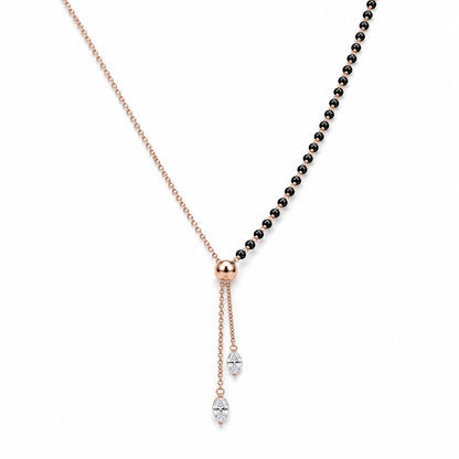 Rose Gold Lariat Spark Mangalsutra product image 2