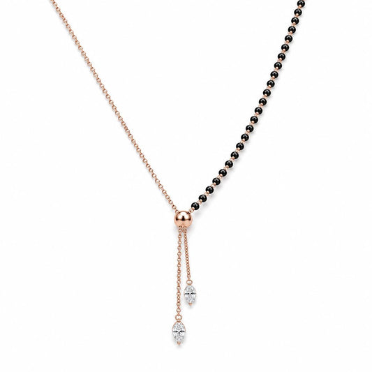 Rose Gold Lariat Spark Mangalsutra product image 2