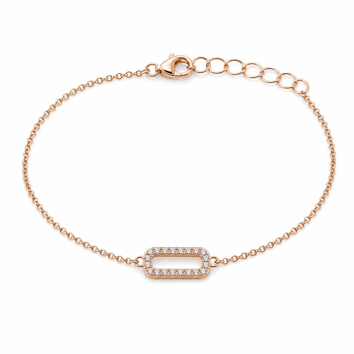 Rose Gold Lumiere Link Anklet product image 2