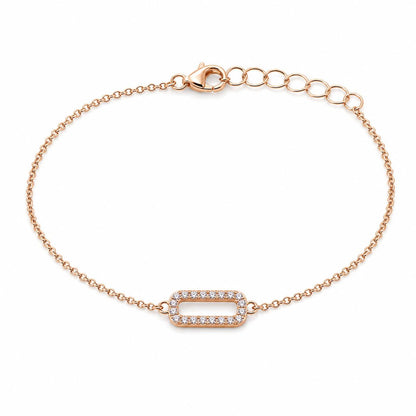 Rose Gold Lumiere Link Anklet product image 2