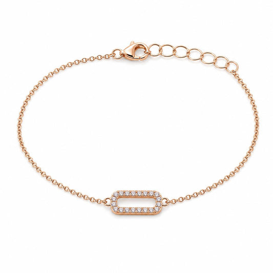 Rose Gold Lumiere Link Anklet product image 2