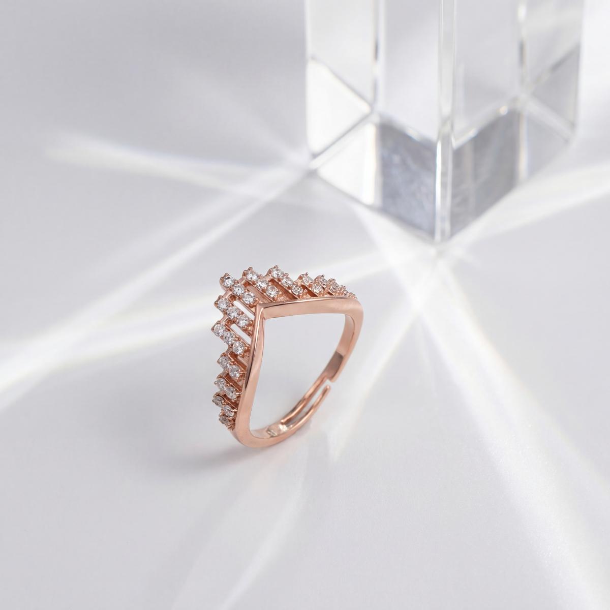 Rose Gold Adjustable Nova Ring product image 6
