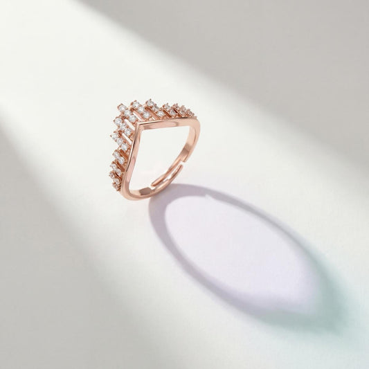 Rose Gold Adjustable Nova Ring product image 2
