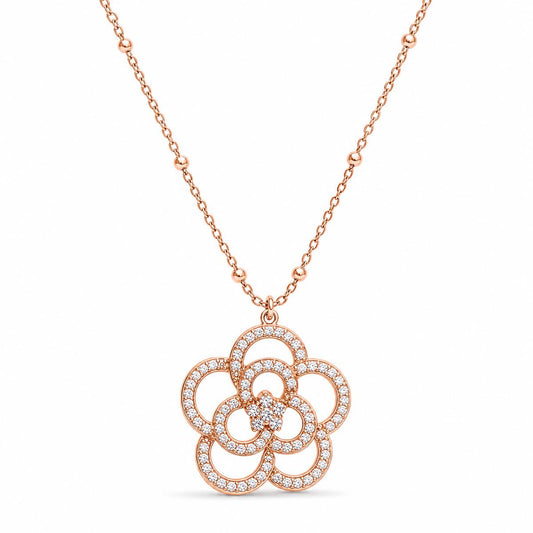 Rose Gold Oria Bloom Pendant product image 1
