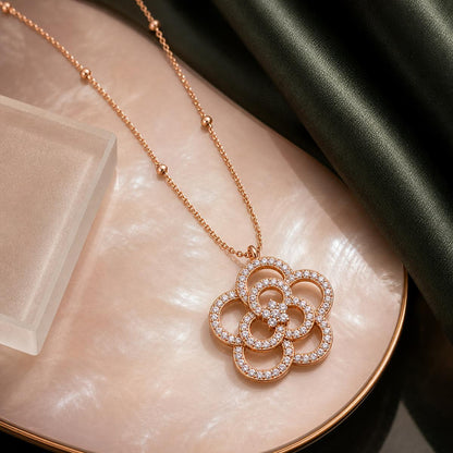 Rose Gold Oria Bloom Pendant product image 2