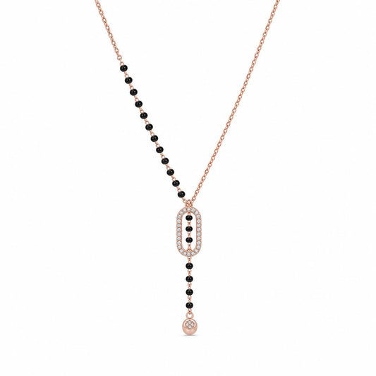 Rose Gold Oval Cascade Mangalsutra product image 1