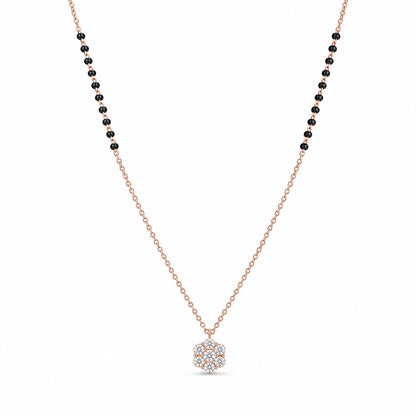 Rose Gold Petal Spark Mangalsutra product image 1