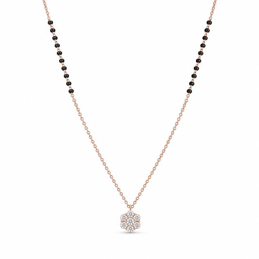 Rose Gold Petal Spark Mangalsutra product image 1