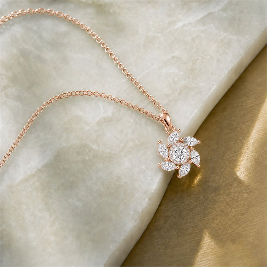 Rose Gold Sea Turtle Charm Pendant product image 2