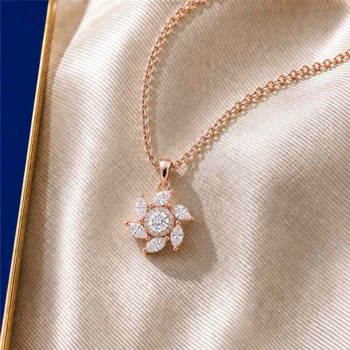 Rose Gold Sea Turtle Charm Pendant product image 5