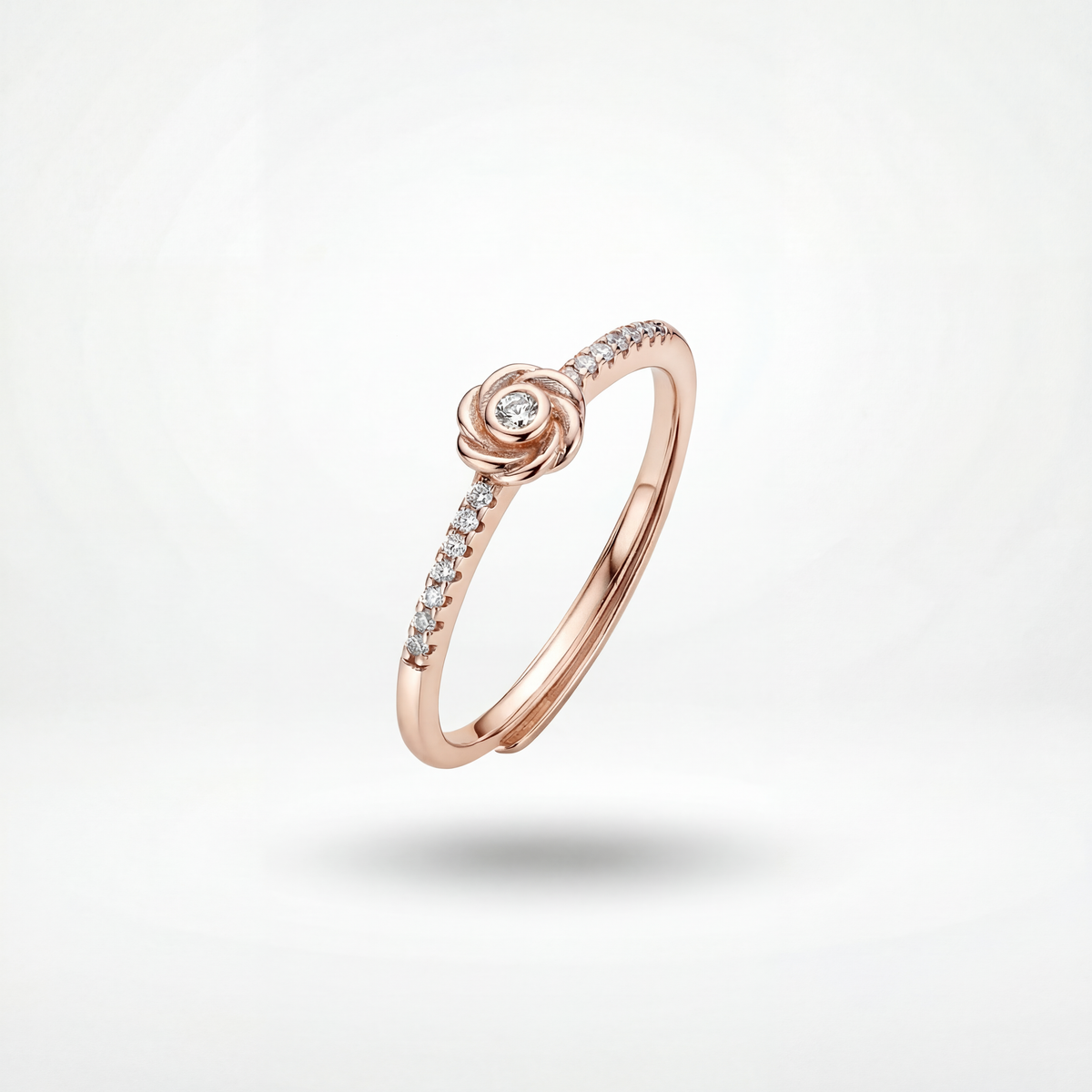 Rose Gold Swirl Ring product image 1