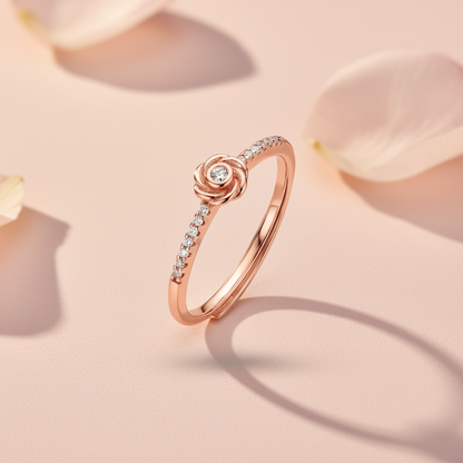 Rose Gold Swirl Ring product image 2