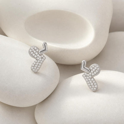Silver Aira Elephant Earrings product image 4