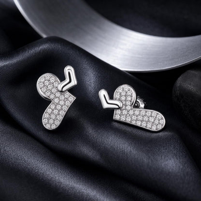 Silver Aira Elephant Earrings product image 6