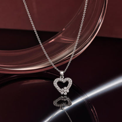 Silver Amora Heart Cascade Pendant product image 7
