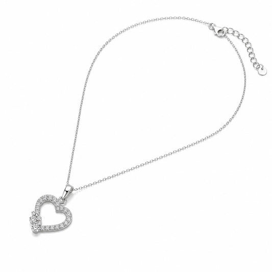 Silver Amora Heart Cascade Pendant product image 2