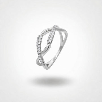 Silver Adjustable Arc Ring product image 1