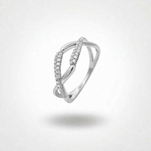 Silver Adjustable Arc Ring product image 1