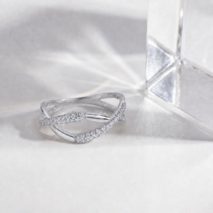 Silver Adjustable Arc Ring product image 3